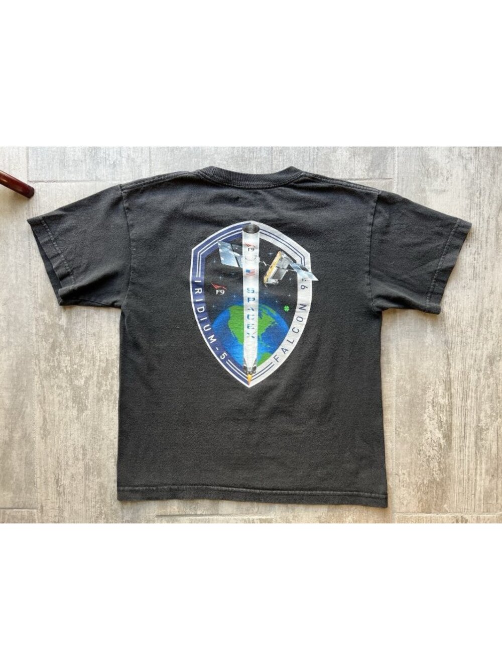 SpaceX Logo Space F9 Falcon9 Iridium-5  T-shirt Elon Musk Collectible Rocket M